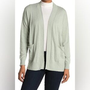 Madewell Bradley Cardigan Sweater in Sage Mist - Size XS